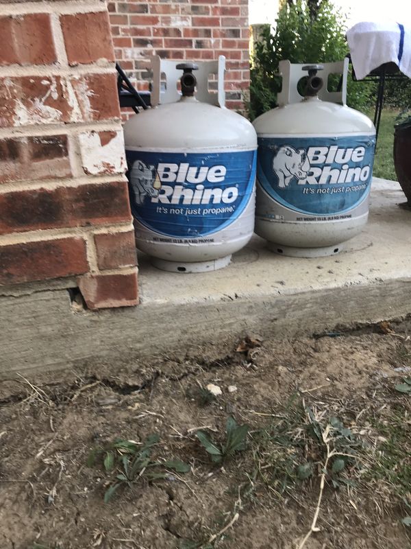 Propane Gas Tank- Blue Rhino for Sale in Oak Point, TX - OfferUp