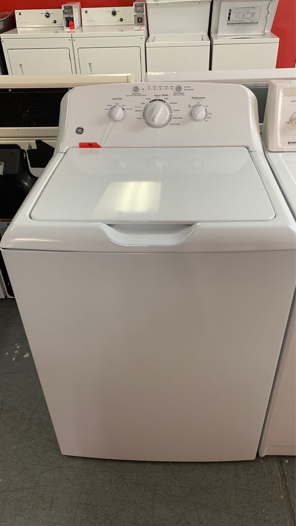 Scratch And Dent Ge Super Capacity Plus Washer One Year Warranty For