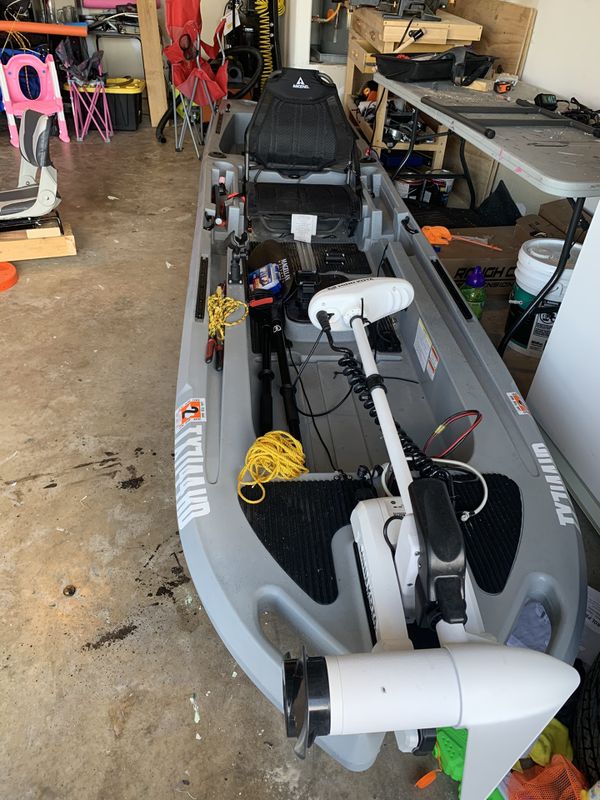 Ascend 12t kayak and Ascend 133x tournament kayak 2 months old with i ...