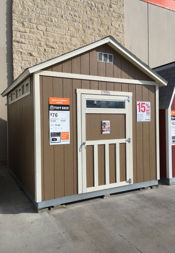 TUFF SHED TR800 10x12 Lot shed for sale Free delivery within 30 miles ...