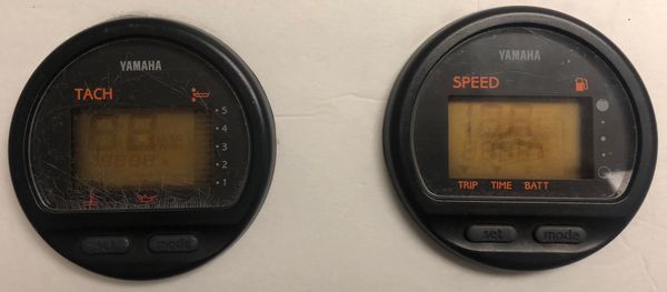 Yamaha Gauge Tach Speed Fuel Repair Marine Boat For Sale