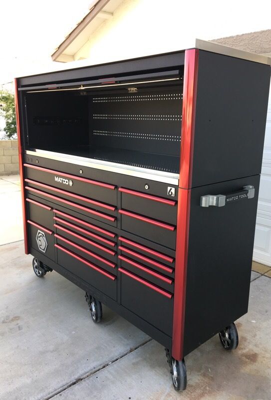 Matco 6s tool box with hutch for Sale in Glendale, AZ OfferUp