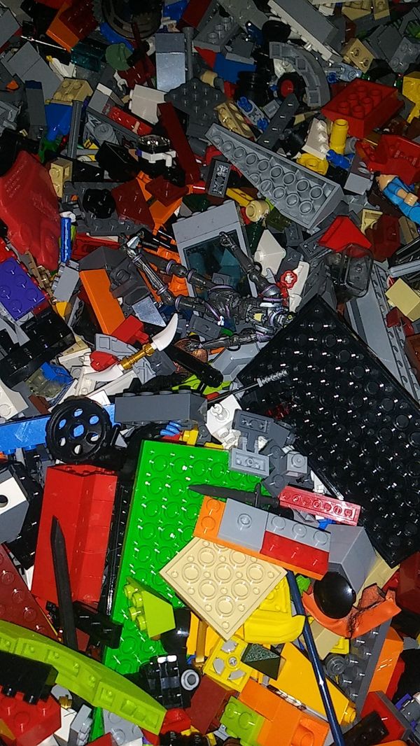 big box of random legos