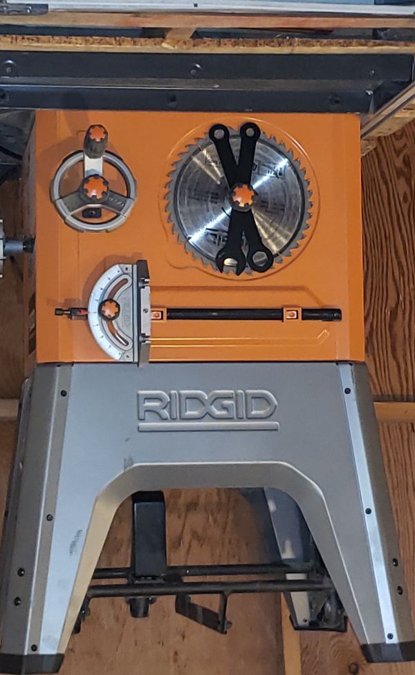 RIDGID 13 Amp 10 in. Professional Cast Iron Table Saw for Sale in Temecula, CA OfferUp