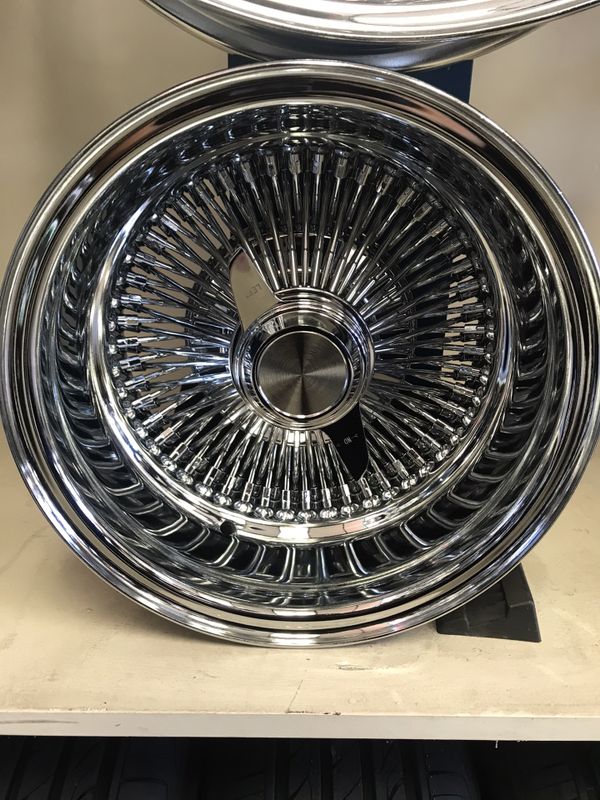 13x7 wire wheels with tires $860 for Sale in Rosemead, CA - OfferUp