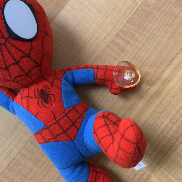 stuffed animal spiderman