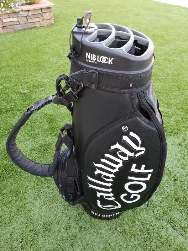 Callaway golf Staff Bag with callaway NIB lock by Burton for Sale in
