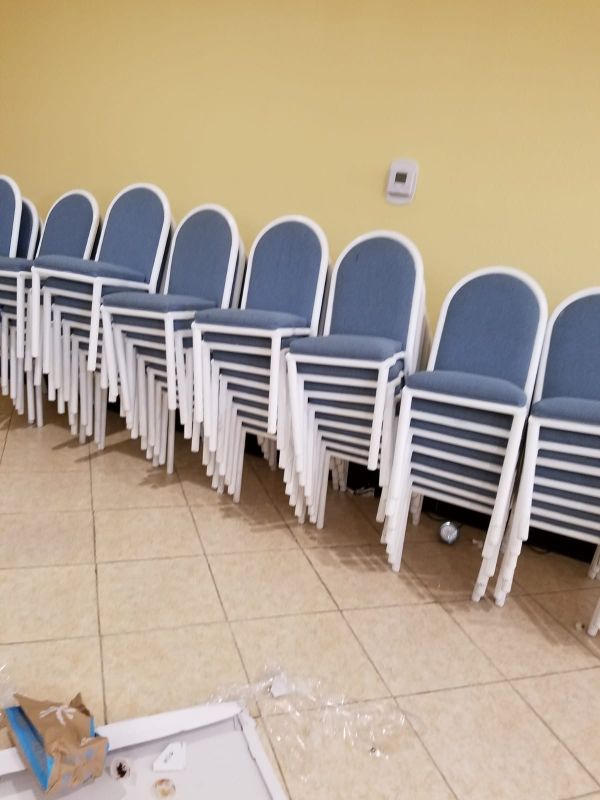 Blue church chairs for sale for Sale in Miami, FL OfferUp