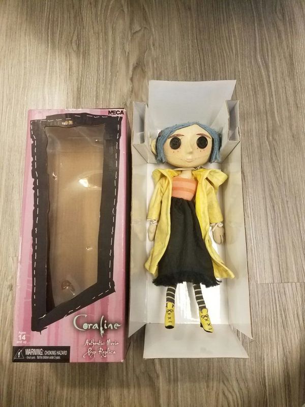 neca coraline prop replica 10 doll