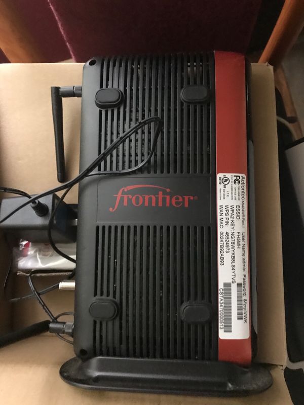 Frontier/Ziply Fiber Optic Modem + Wireless Router for Sale in Kirkland