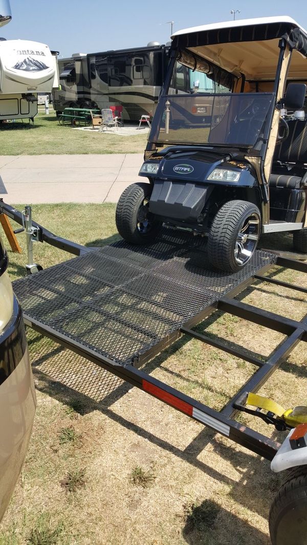 Tow dolly n Golf Cart carrier. for Sale in Hutchinson, KS OfferUp