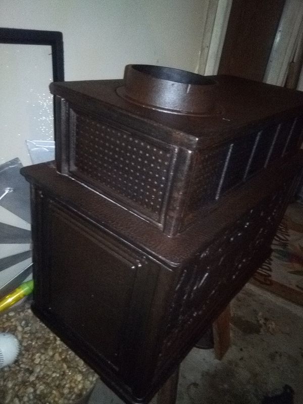 Plainsman cast iron wood burning stove.willing to trade