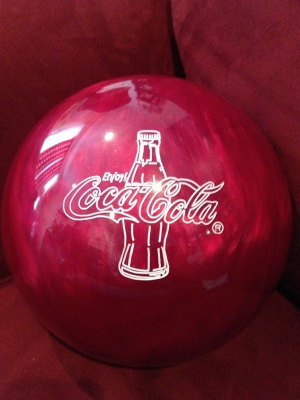 coca cola bowling set