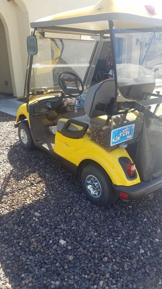 2010 Yamaha Golf Cart Sunco YDRE Lemon Drop Edition for Sale in Laveen ...