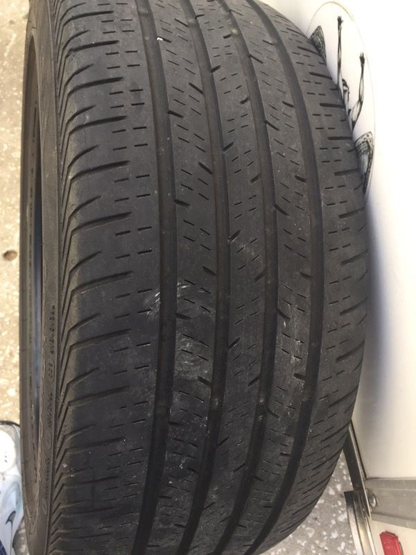 One Continental Conti pro contact tire 235/45/18 for Sale in Spring ...