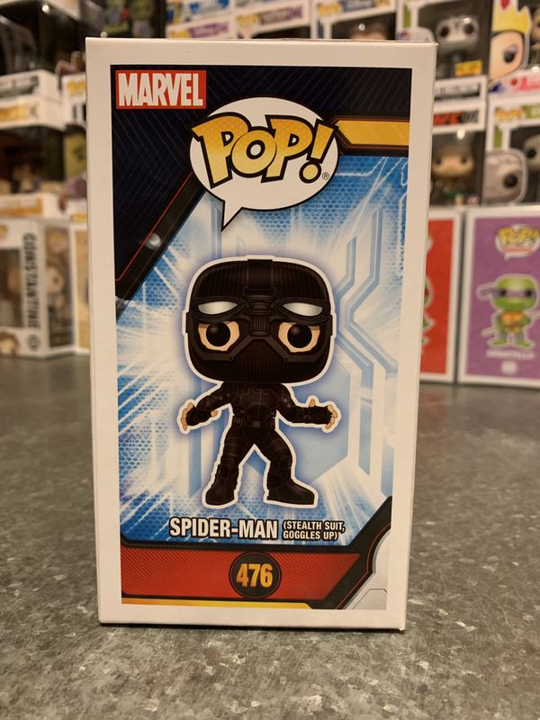 funko pop spider man stealth suit