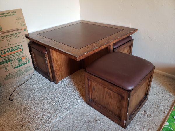 Lazy Boy Coffee table with storage ottomans for Sale in Anaheim, CA ...