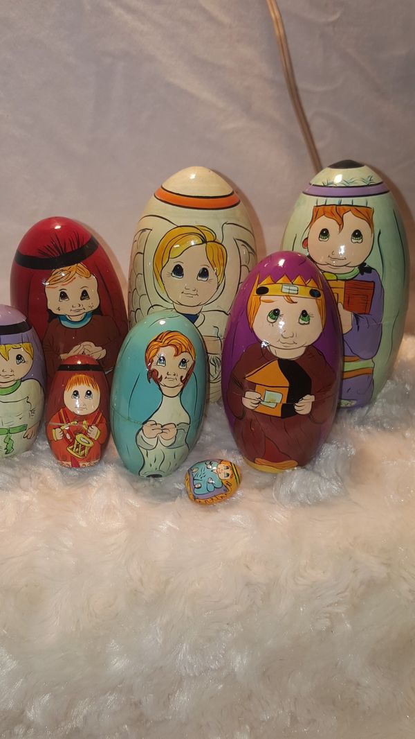 nativity nesting dolls