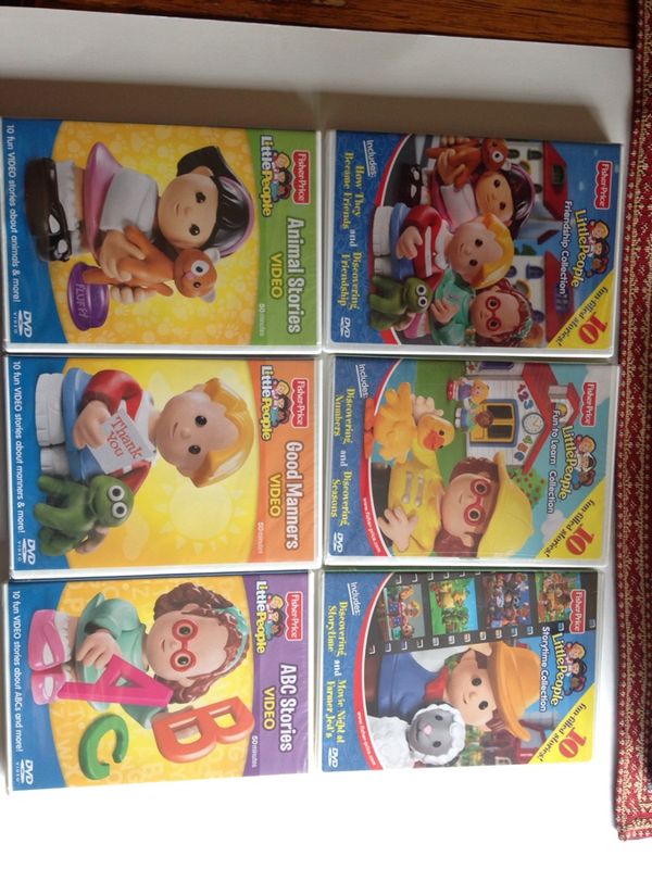 Fisher price little people DVD collection for Sale in Los
