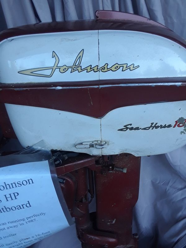 1958 Johnson 18 Hp. Seahorse Outboard Motor For Sale In Tacoma, WA ...