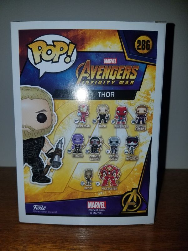 asia exclusive thor funko pop