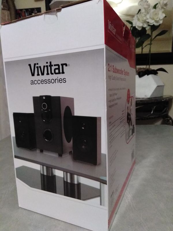 VIVITAR 2.1 SPEAKER SYSTEM for Sale in West Valley City, UT - OfferUp