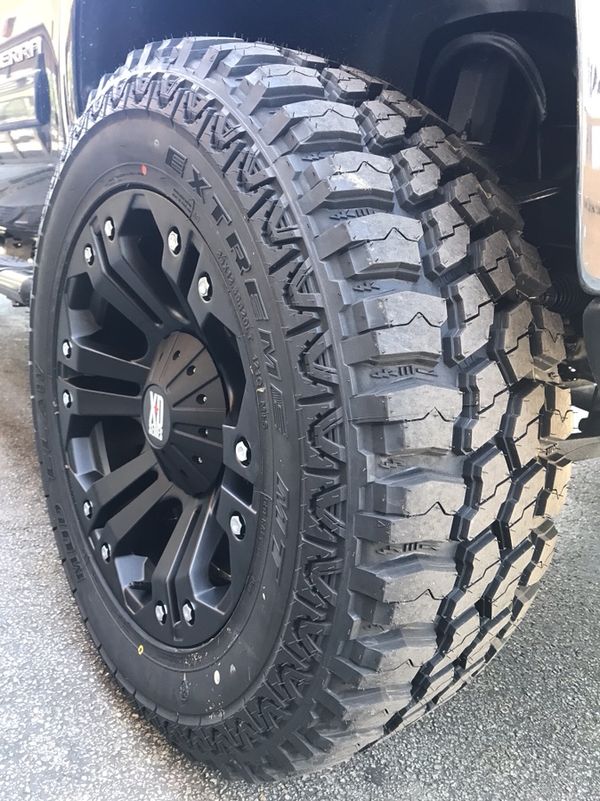35x12 50r20 mud claw extreme m t brand new 20 tires mud terrain off