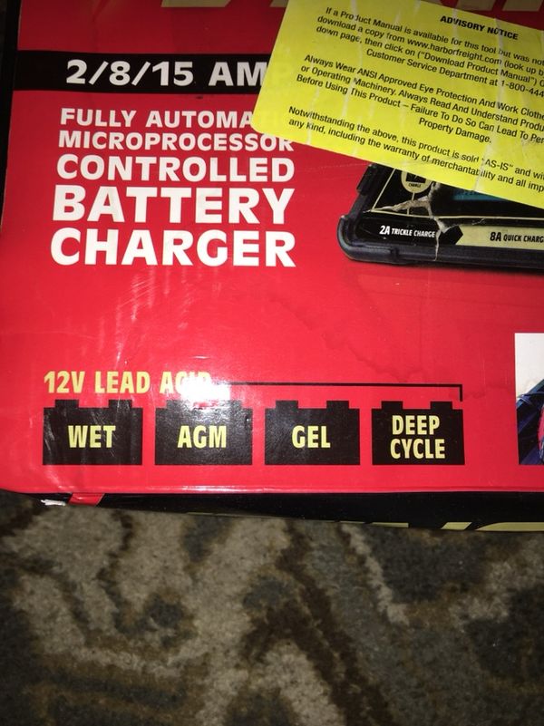 Viking 2/8/15 Amp battery charger 63299 for Sale in San Marcos, CA