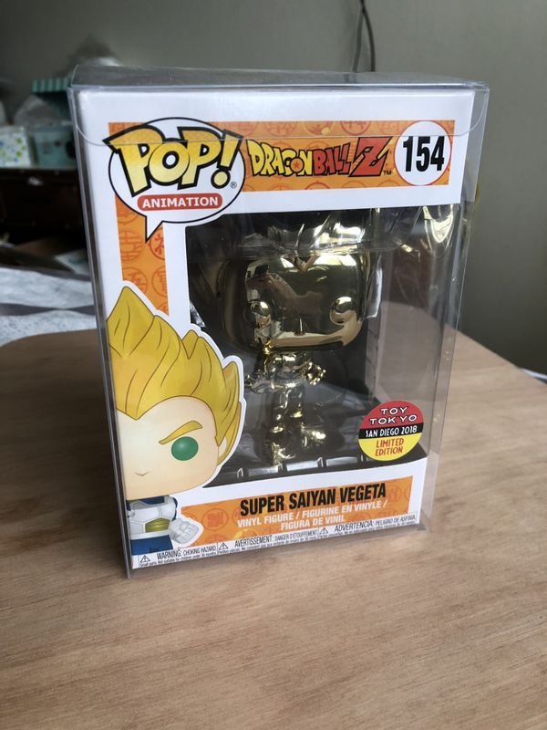 chrome vegeta funko pop