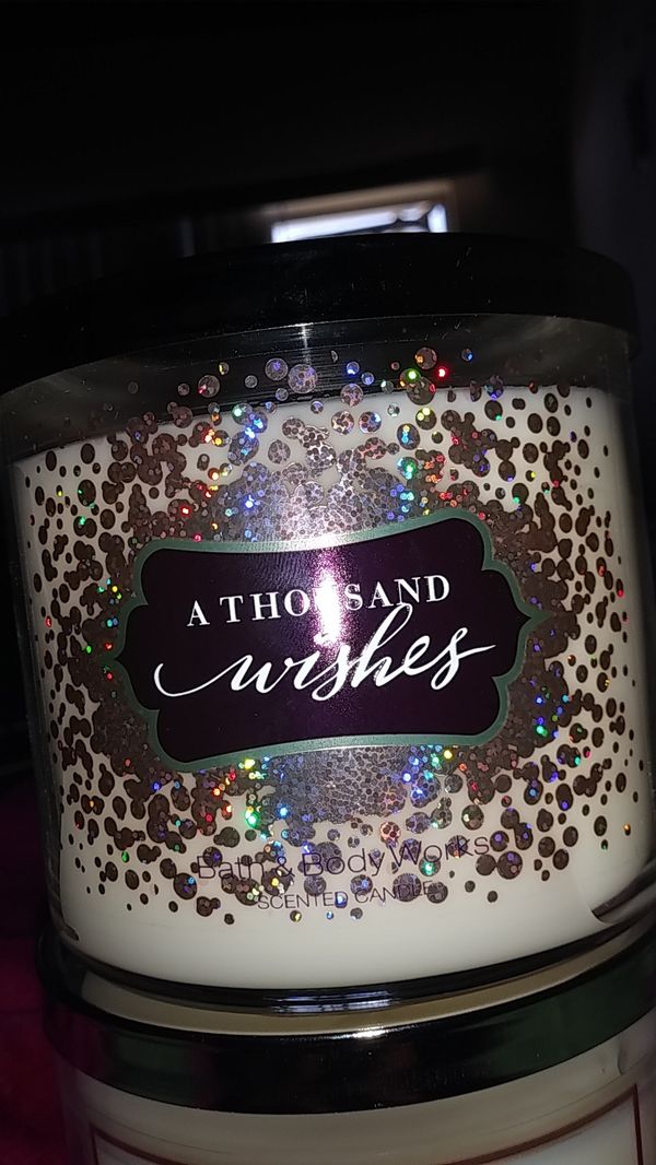 A Thousand Wishes Candles Bath & Body Works for Sale in Whittier, CA