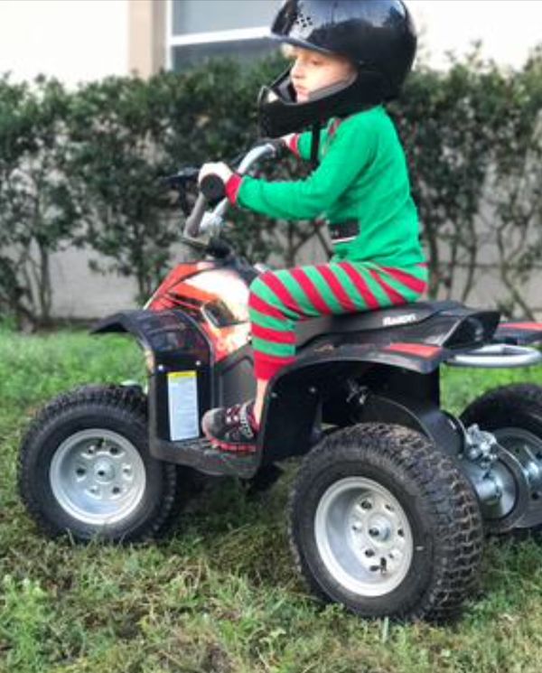 24 volt quad ride on
