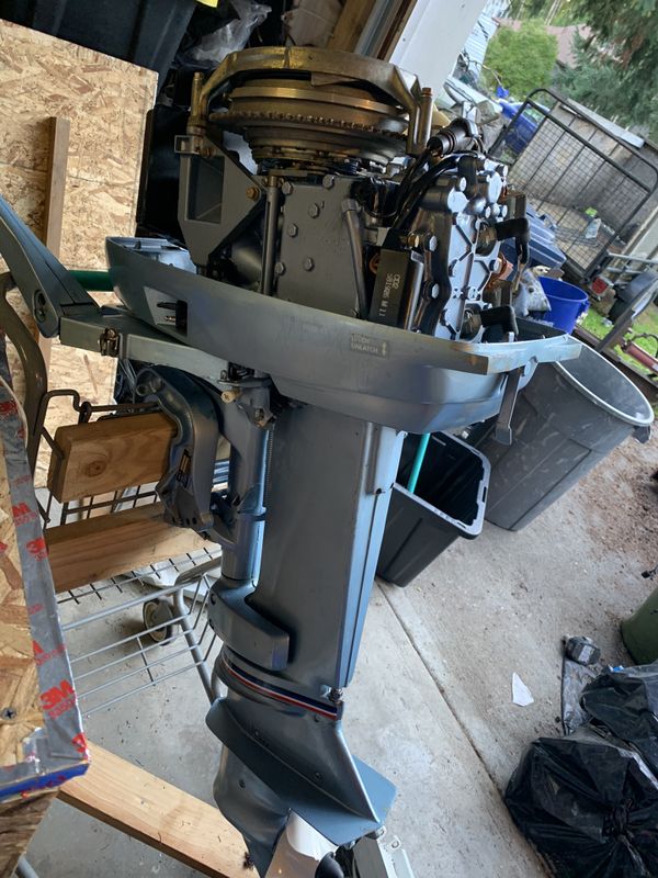 1980 25 horse evinrude 2 stroke long shaft for Sale in Seattle, WA ...