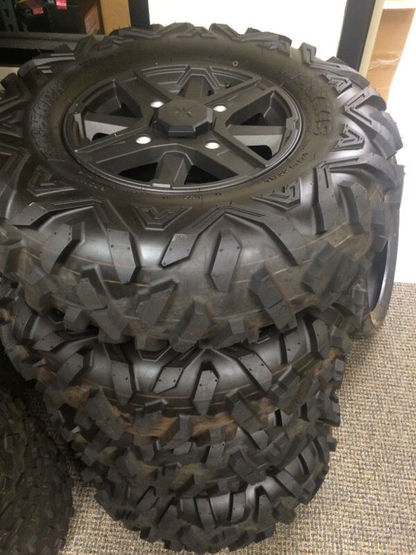 Polaris RZR XP 1000 OEM stock wheels and tires set!! for Sale in Surprise, AZ OfferUp