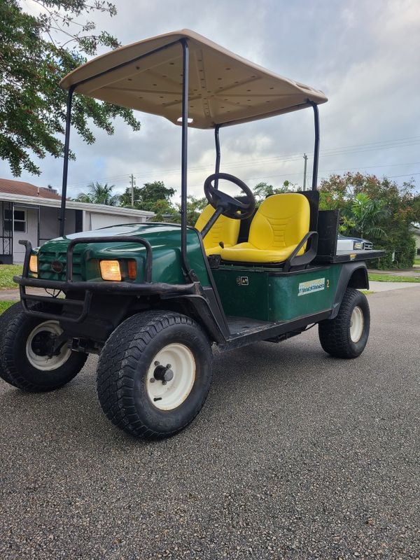 Golf Cart EZGO Workhorse ST480 Gas Power Dump Bed for Sale in Fort
