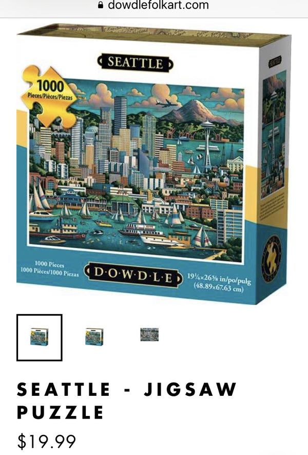 Seattle puzzle for Sale in Gig Harbor, WA OfferUp