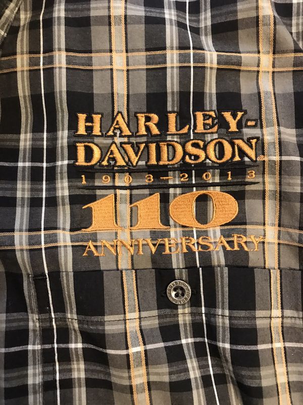 harley davidson plaid shirts