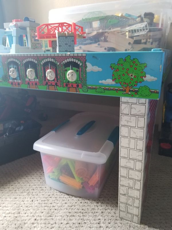 Thomas the train table and track sets over 1000 for Sale in Long Beach