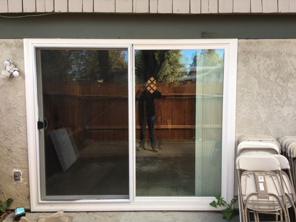 96x80 sliding patio doors retro fit for sale in montclair