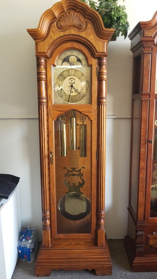 Sligh Solid Oak Grandfather Clock. for Sale in Newport Beach, CA OfferUp