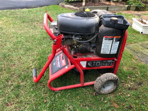 Electric start Troy Bilt 7550 Watt Generator for Sale in Pittsgrove ...