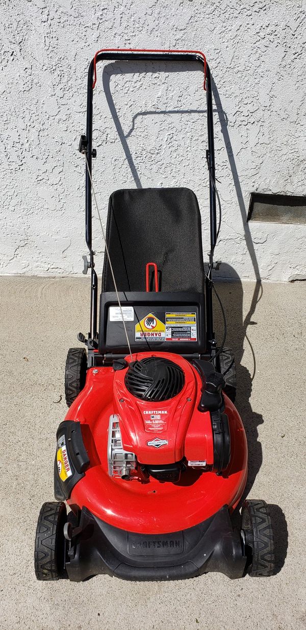 Craftsman M110 push lawn mower for Sale in Baldwin Park, CA - OfferUp