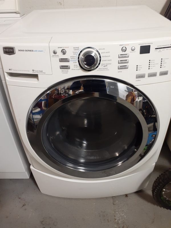 Maytag 9000 Series Washer With Steam Manual