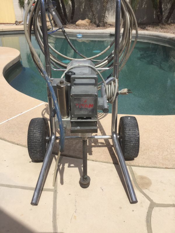 Titan 660EX Airless Paint Sprayer, New Piston, New Quality Packings