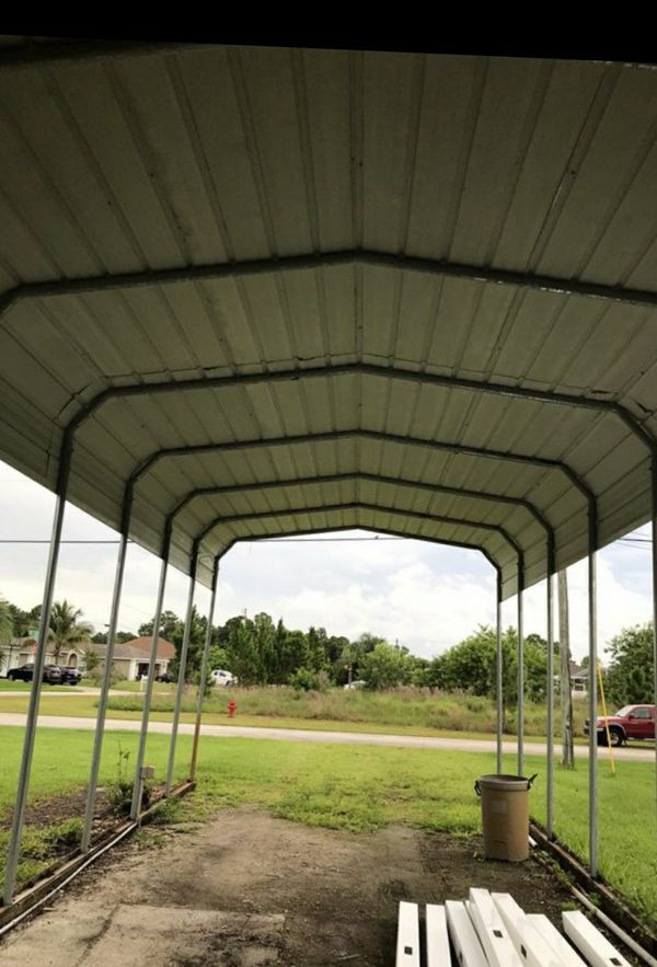 14x40 RV Metal Carport for Sale in Palm City, FL OfferUp