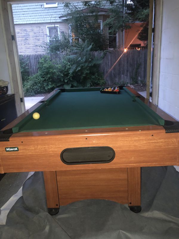 MIZERAK POOL TABLE!!! for Sale in Baltimore, MD OfferUp