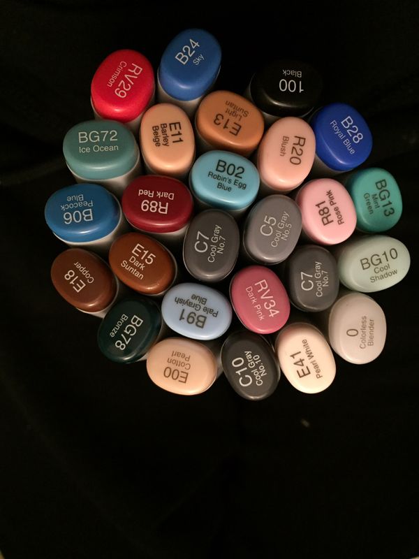 Copic Sketch Blending Markers For Sale In Long Beach CA OfferUp