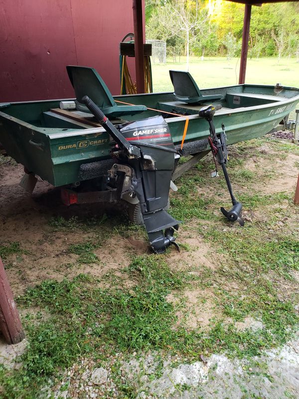 12 Ft Dura Craft Jon Boat And Trailer For Sale In Shepherd Tx Offerup