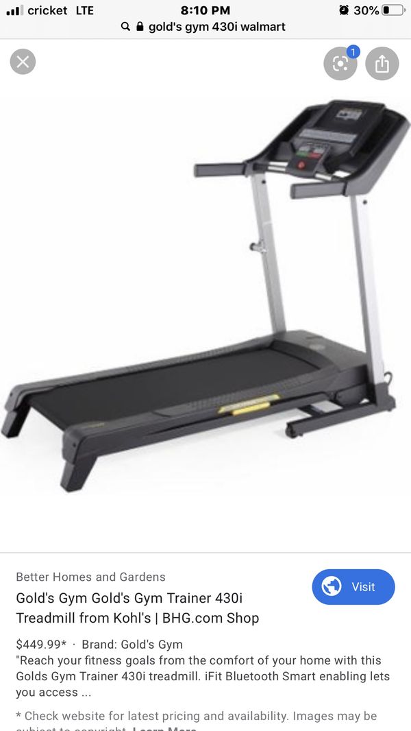Golds Gym 430i Incline treadmill for Sale in San Antonio, TX - OfferUp