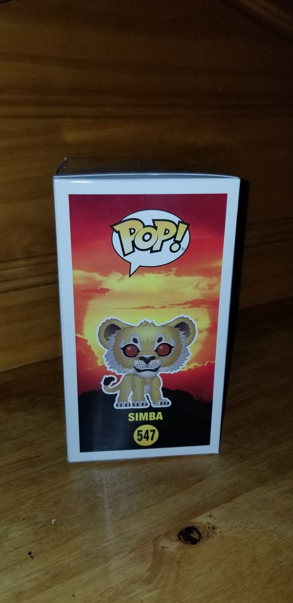 flocked lion funko pop