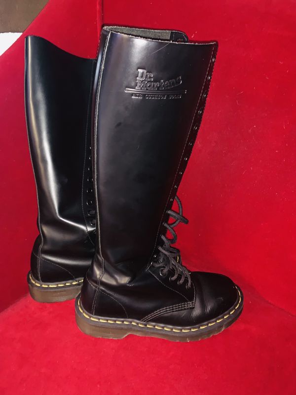 Vintage Doc Martens 20 Hole Lace Up Knee High Boots for Sale in Las